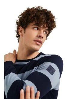 POLO CLUB Trui Donkerblauw/lichtblauw -Gstar Kleding Winkel polo club trui donkerblauw lichtblauw 2