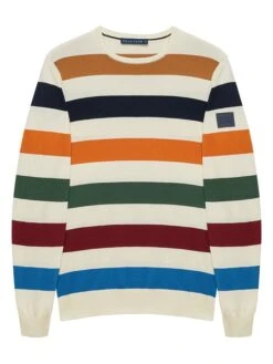 POLO CLUB Trui Meerkleurig/beige -Gstar Kleding Winkel polo club trui meerkleurig beige 1