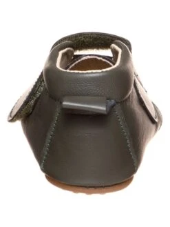 Pom Pom Leren Pantoffels Kaki -Gstar Kleding Winkel pom pom leren pantoffels kaki 2