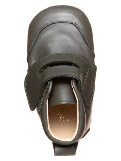 Pom Pom Leren Pantoffels Kaki -Gstar Kleding Winkel pom pom leren pantoffels kaki 3