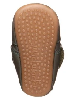 Pom Pom Leren Pantoffels Kaki -Gstar Kleding Winkel pom pom leren pantoffels kaki 4