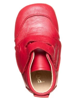 Pom Pom Leren Pantoffels Rood -Gstar Kleding Winkel pom pom leren pantoffels rood 3