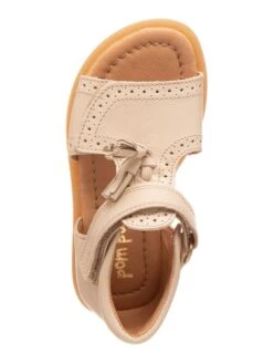 Pom Pom Leren Sandalen Crème -Gstar Kleding Winkel pom pom leren sandalen creme 3