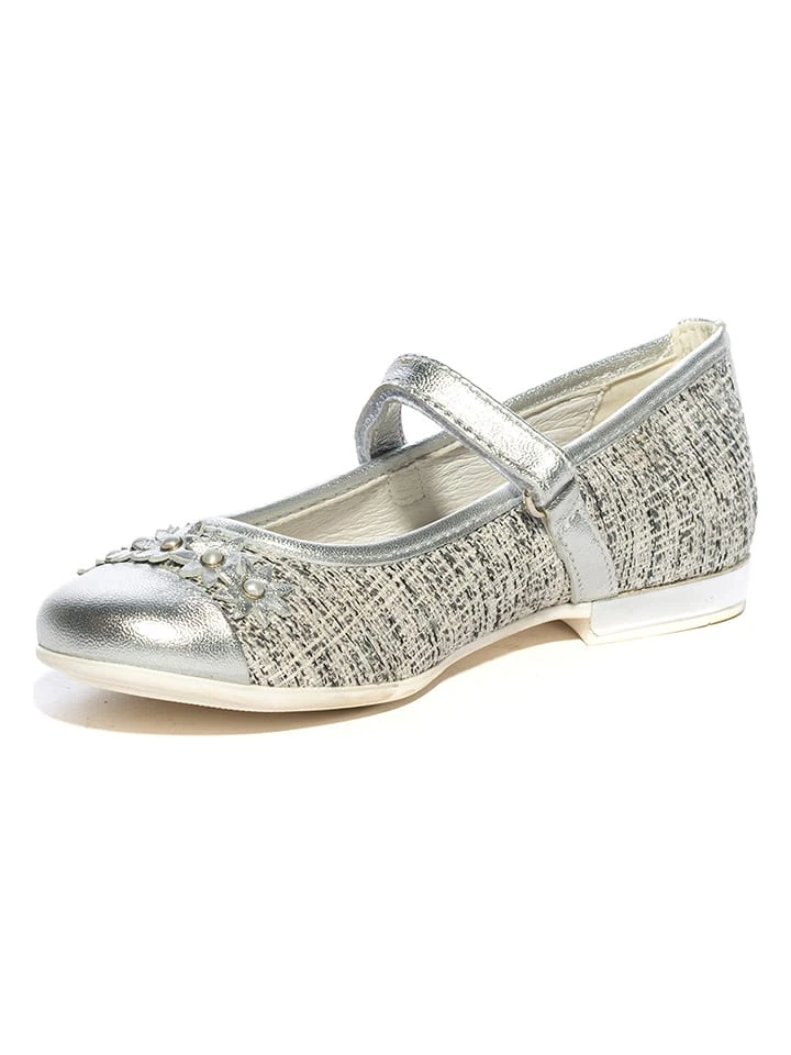 Primigi Ballerina's Met Bandje Grijs/zilverkleurig 5 Primigi Ballerina's Met Bandje Grijs/zilverkleurig - Afbeelding 3