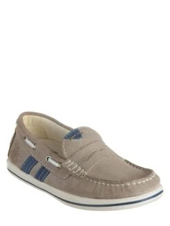 Primigi Leren Instappers "Edigio" Taupe