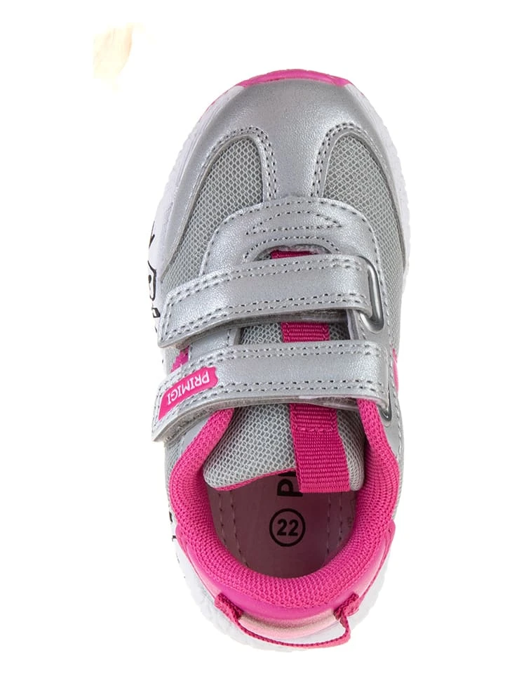 Primigi Sneakers Grijs/roze 6 Primigi Sneakers Grijs/roze - Afbeelding 4