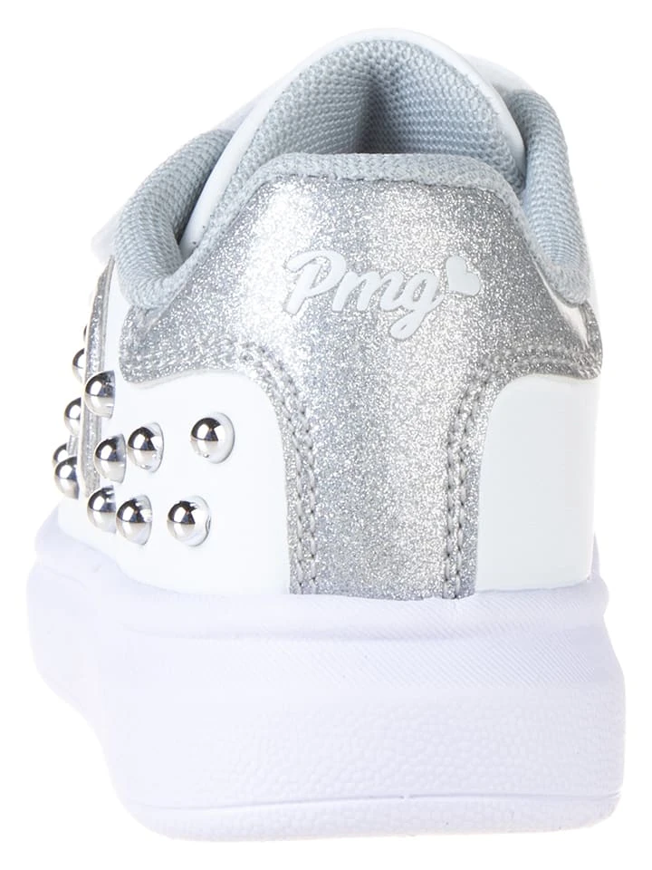 Primigi Sneakers Zilverkleurig/wit 5 Primigi Sneakers Zilverkleurig/wit - Afbeelding 3