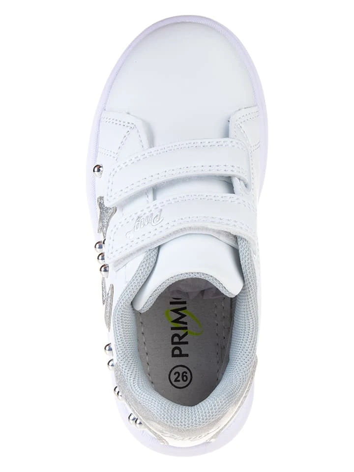 Primigi Sneakers Zilverkleurig/wit 6 Primigi Sneakers Zilverkleurig/wit - Afbeelding 4