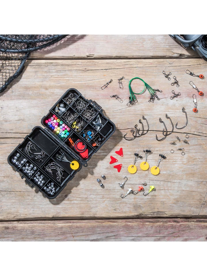 187-delige Hengelsportaccessoireset Zwart/meerkleurig 7 187-delige Hengelsportaccessoireset Zwart/meerkleurig - Afbeelding 5