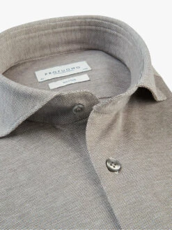 Profuomo Blouse - Slim Fit - Kaki -Gstar Kleding Winkel profuomo blouse slim fit kaki 1
