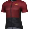 Protective Fietsshirt "Transform" Bordeaux/zwart