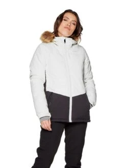 Protest Ski-/snowboardjas "Fence" Wit -Gstar Kleding Winkel protest ski snowboardjas fence wit 2