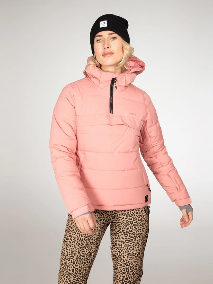 Protest Ski-/snowboardjas "Gaby" Lichtroze 5 Protest Ski-/snowboardjas "Gaby" Lichtroze - Afbeelding 3