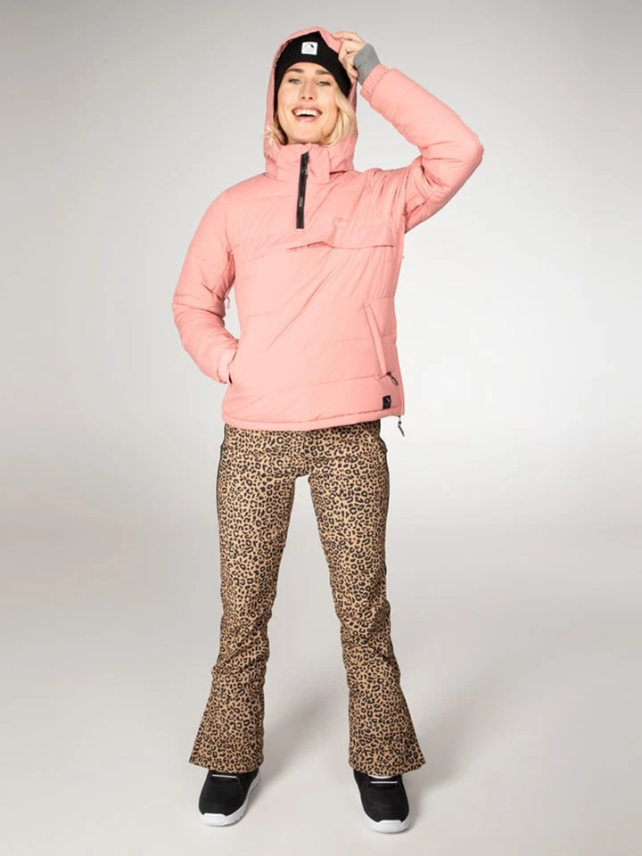 Protest Ski-/snowboardjas "Gaby" Lichtroze 7 Protest Ski-/snowboardjas "Gaby" Lichtroze - Afbeelding 5