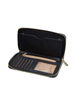 Portemonnee "Fashion Collection" Zwart - (B)20 X (H)11 X (D)3 Cm -Gstar Kleding Winkel puccini portemonnee fashion collection zwart b 20 x h 11 x d 3 cm 3