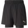Puma 2-in-1 Hardloopshort "Run" Zwart