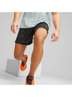 Puma 2-in-1 Hardloopshort "Run" Zwart -Gstar Kleding Winkel puma 2 in 1 hardloopshort run zwart 2