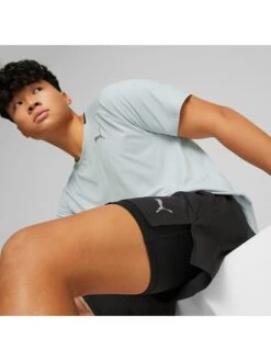 Puma 2-in-1 Hardloopshort "Run" Zwart -Gstar Kleding Winkel puma 2 in 1 hardloopshort run zwart 3