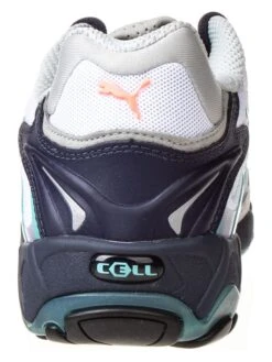 Puma Sneakers "Inhale Flares" Wit/turquoise -Gstar Kleding Winkel puma sneakers inhale flares wit turquoise 2