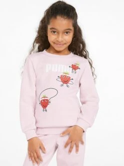 Puma Sweatshirt "Fruitmates" Lichtroze -Gstar Kleding Winkel puma sweatshirt fruitmates lichtroze 2