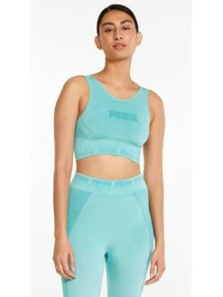 Puma Trainingstop "Evoknit" Turquoise -Gstar Kleding Winkel puma trainingstop evoknit turquoise 2