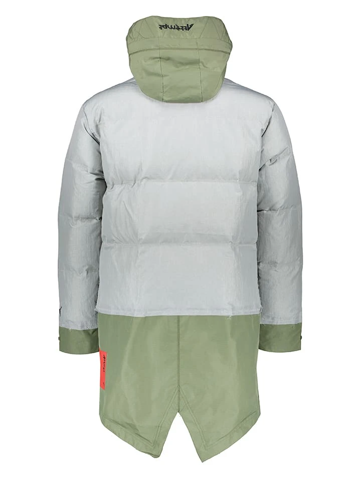 Puma Tussenjas "X Attempt" Grijs/groen 4 Puma Tussenjas "X Attempt" Grijs/groen - Afbeelding 2