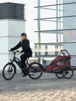 3-in-1 Fietsaanhanger "Sportex2 Limited Edition" Rood -Gstar Kleding Winkel qeridoo 3 in 1 fietsaanhanger sportex2 limited edition rood 2