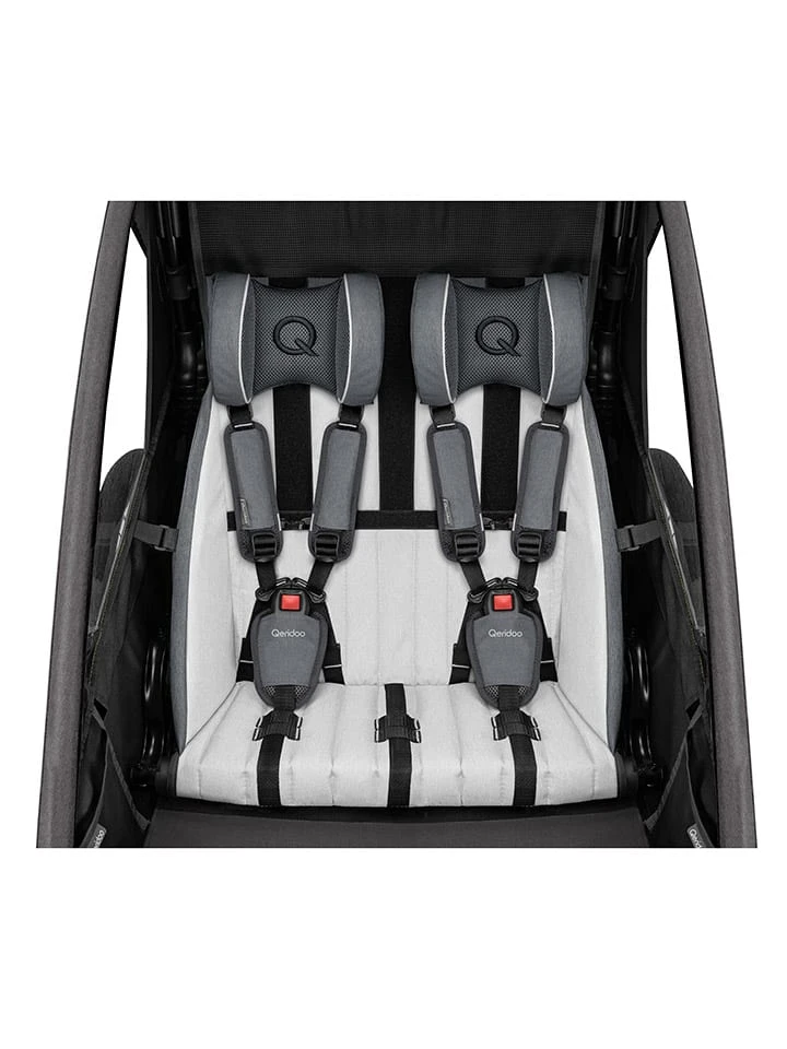 3-in-1 Fietsaanhanger "SPR2" Grijs/groen 5 3-in-1 Fietsaanhanger "SPR2" Grijs/groen - Afbeelding 3