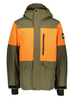 Quiksilver Ski-/snowboardjas Kaki/okergeel