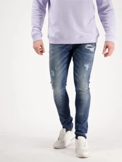 Raizzed Spijkerbroek "Jungle" - Slim Fit - Donkerblauw -Gstar Kleding Winkel raizzed r spijkerbroek jungle slim fit donkerblauw 5