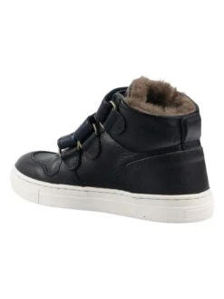 Leren Sneakers "Siggi" Donkerblauw -Gstar Kleding Winkel rap leren sneakers siggi donkerblauw 1