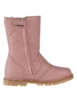 Leren Winterlaarzen "Nicole" Oudroze -Gstar Kleding Winkel rap leren winterlaarzen nicole oudroze 1