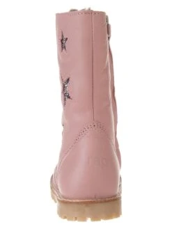 Leren Winterlaarzen "Nicole" Oudroze -Gstar Kleding Winkel rap leren winterlaarzen nicole oudroze 2