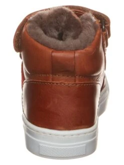 Leren Winterlaarzen "Sisiggi" Cognackleurig -Gstar Kleding Winkel rap leren winterlaarzen sisiggi cognackleurig 2