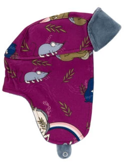 Muts "Unicorn" Bordeaux/meerkleurig -Gstar Kleding Winkel raspberry republic muts unicorn bordeaux meerkleurig 1