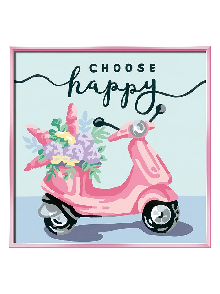 Ravensburger Schilderen-op-nummer-set "Choose Happy" - Vanaf 12 Jaar 4 Ravensburger Schilderen-op-nummer-set "Choose Happy" - Vanaf 12 Jaar - Afbeelding 2