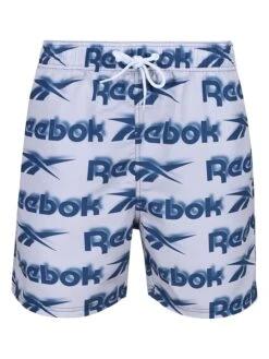 Reebok Zwemshort "Parkin" Wit/blauw
