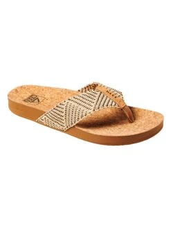 Reef Teenslippers "Cushion Strand" Beige