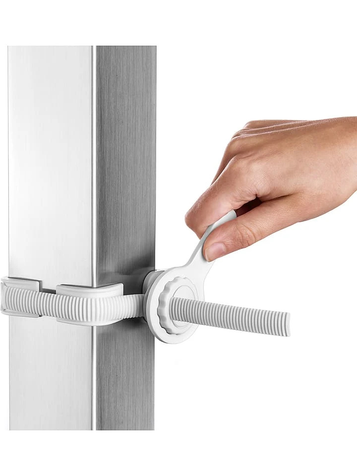 Reer Leuningbevestigingsset "StairFlex" Wit 4 Reer Leuningbevestigingsset "StairFlex" Wit - Afbeelding 2