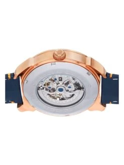 Reign Automatisch Horloge "Weston" Blauw/roségoudkleurig 9 Reign Automatisch Horloge "Weston" Blauw/roségoudkleurig -Gstar Kleding Winkel reign automatisch horloge weston blauw rosegoudkleurig 3