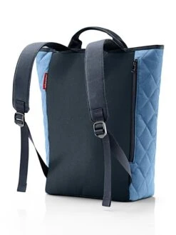 Reisenthel Rugzak "Shopper" Blauw - (B)44 X (H)45 X (D)17 Cm -Gstar Kleding Winkel reisenthel rugzak shopper blauw b 44 x h 45 x d 17 cm 2