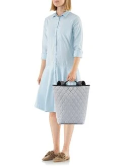 Reisenthel Rugzak "Shopper" Grijs - (B)44 X (H)45 X (D)17 Cm -Gstar Kleding Winkel reisenthel rugzak shopper grijs b 44 x h 45 x d 17 cm 3