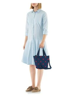 Reisenthel Schoudertas "XS" Donkerblauw/rood - (B)31 X (H)21 X (D)16 Cm -Gstar Kleding Winkel reisenthel schoudertas xs donkerblauw rood b 31 x h 21 x d 16 cm 3