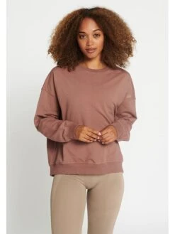 Sweatshirt "Ilona" Oudroze -Gstar Kleding Winkel rethinkit sweatshirt ilona oudroze 2