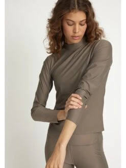 Trainingsshirt "Verna" Bruin -Gstar Kleding Winkel rethinkit trainingsshirt verna bruin 4