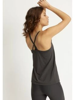 Trainingstop "Ann" Zwart -Gstar Kleding Winkel rethinkit trainingstop ann zwart 5