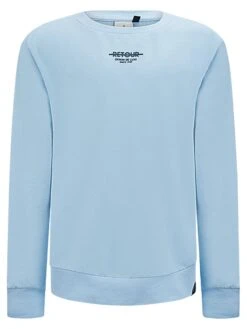 Sweatshirt "Dio" Lichtblauw