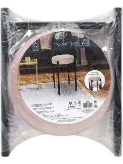 4-delige Set: Krukken "Bubble" Lichtroze - (H)45,5 X Ø 32 Cm -Gstar Kleding Winkel retro chic 4 delige set krukken bubble lichtroze h 45 5 x o 32 cm 4