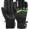 Reusch Ski-/snowboardhandschoenen "Ventron" Zwart/groen -Gstar Kleding Winkel reusch ski snowboardhandschoenen ventron zwart groen