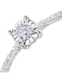 Witgouden Ring Met Diamanten -Gstar Kleding Winkel revoni witgouden ring met diamanten 1